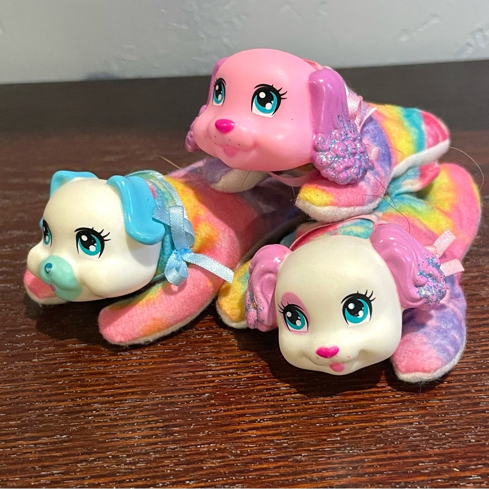 3 Puppy Surprise Rainbow Tie Dye Puppies